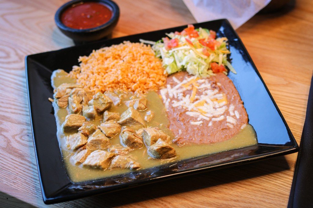 Chile Verde at Tequila Fuego Longview